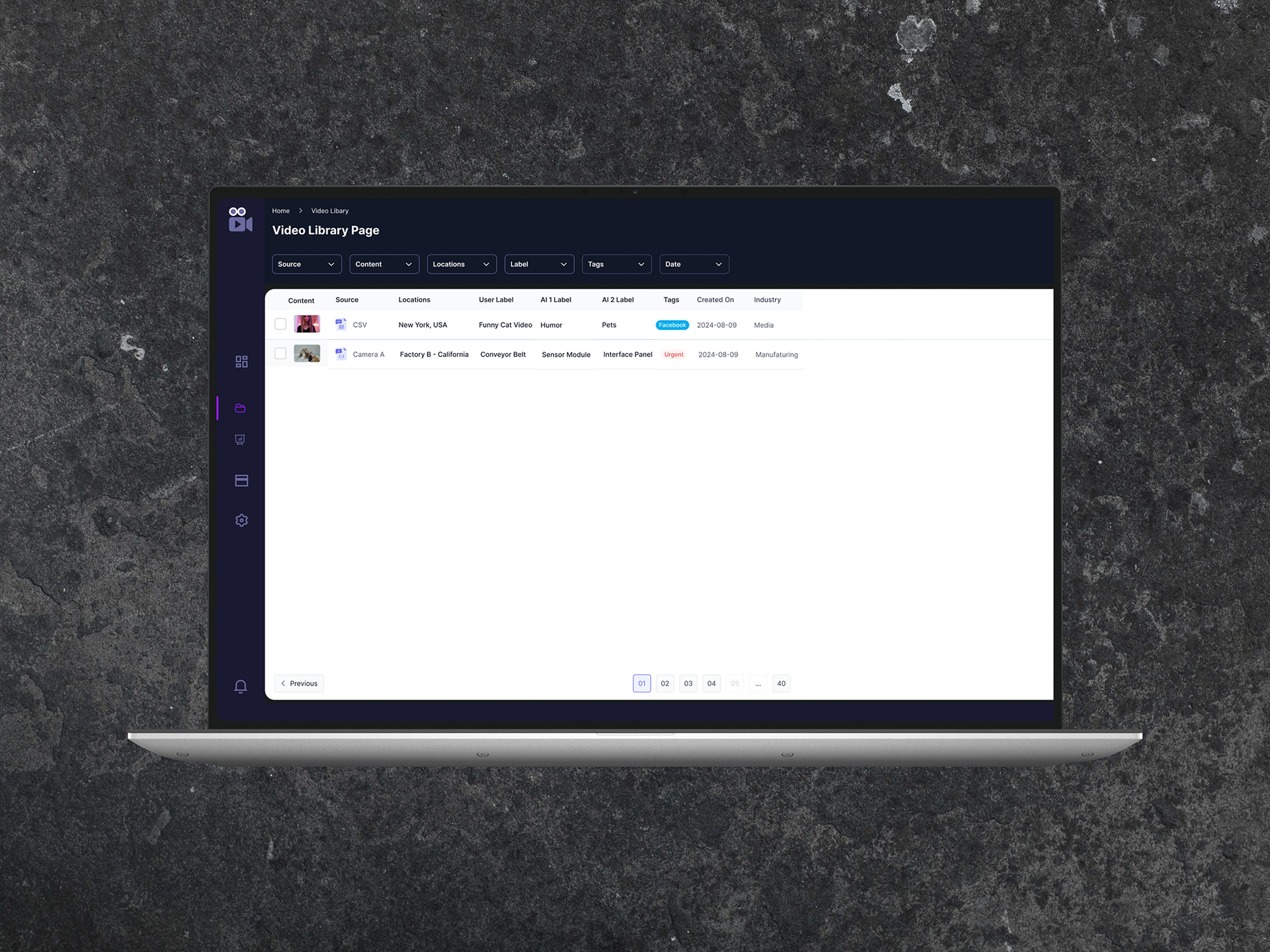 User interface